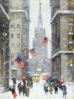  Winter on Wall Street NY