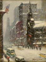  5th Ave at 56th Street in Winter